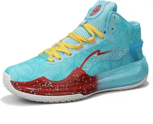 Lightweight Wearable Youth Basketball Shoes Men's Fashion Basketball Shoes Non-Slip Student Basketball Shoes