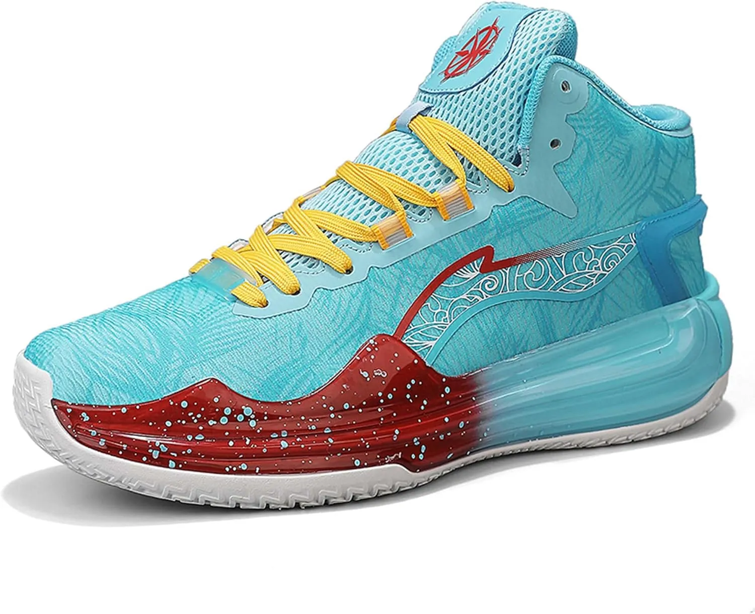 Lightweight Wearable Youth Basketball Shoes Men's Fashion Basketball Shoes Non-Slip Student Basketball Shoes