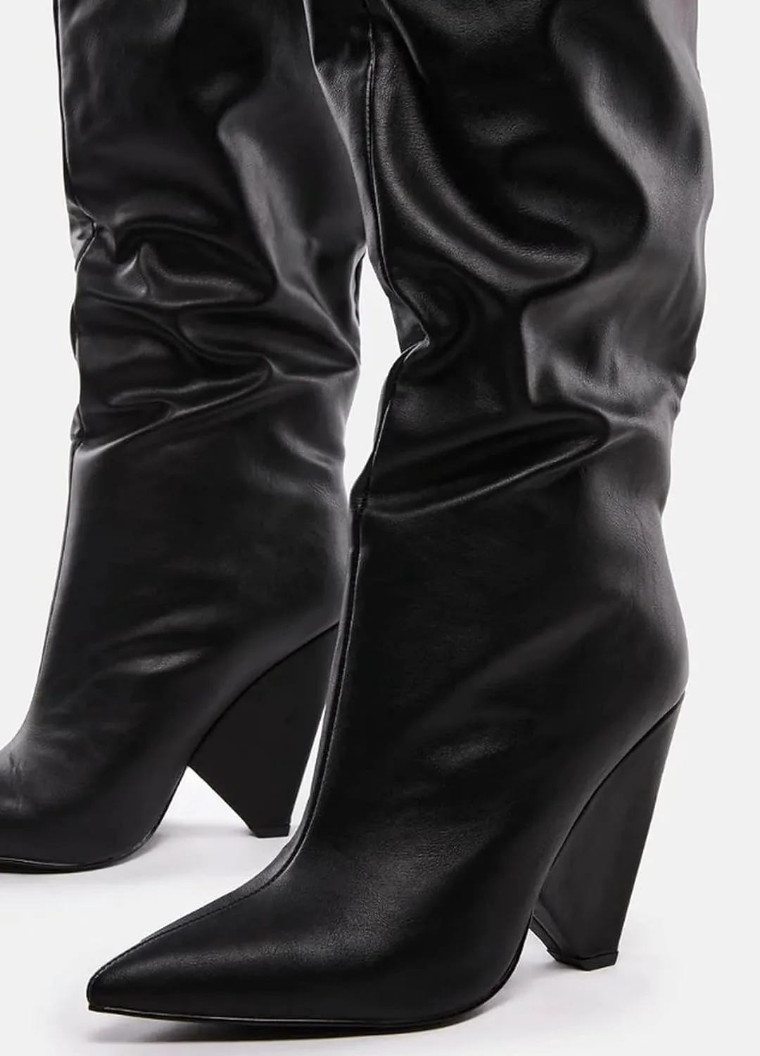 Liliana Women's Over The Knee Thigh High Wedge Heel Boots