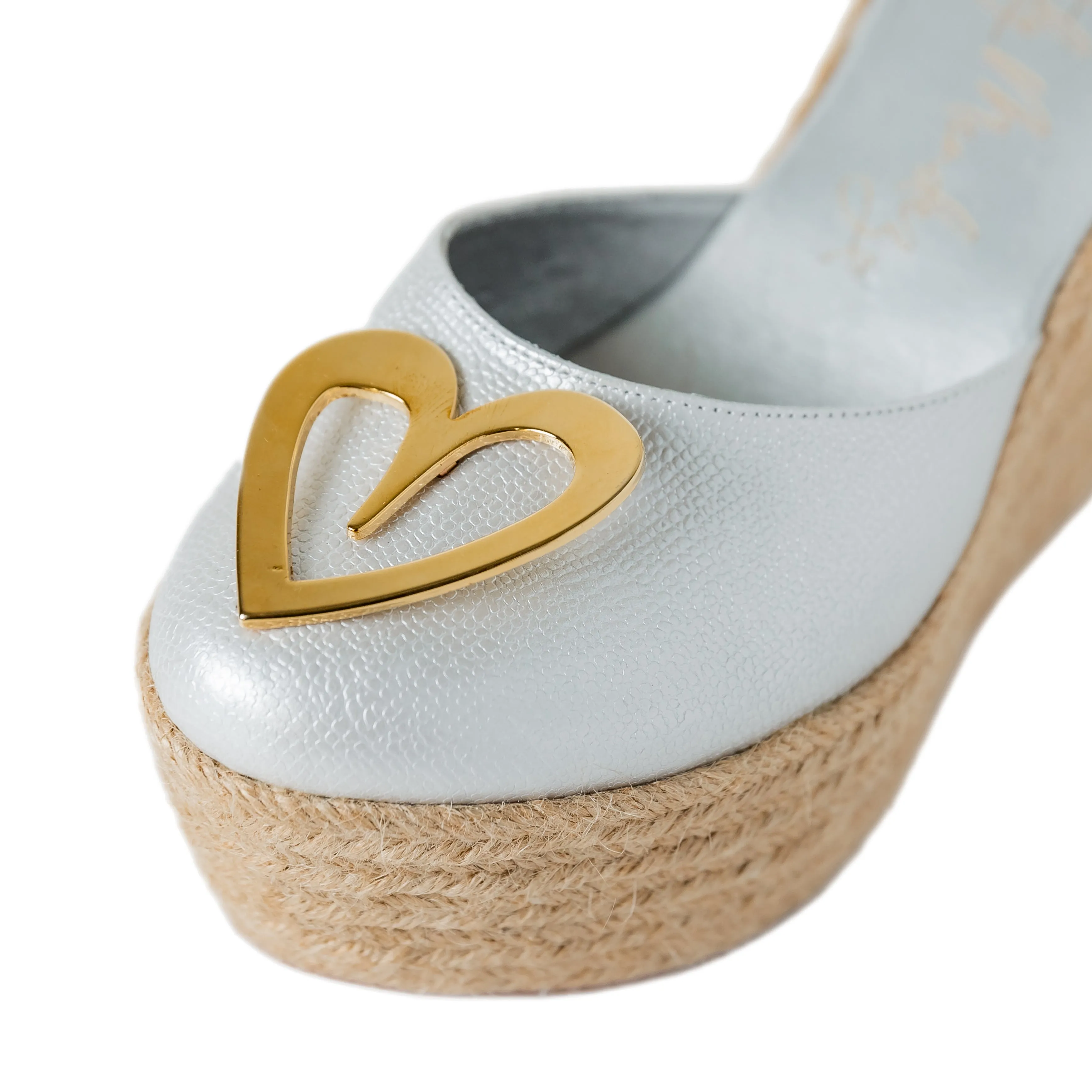 Love Espadrilles - Silver Dual