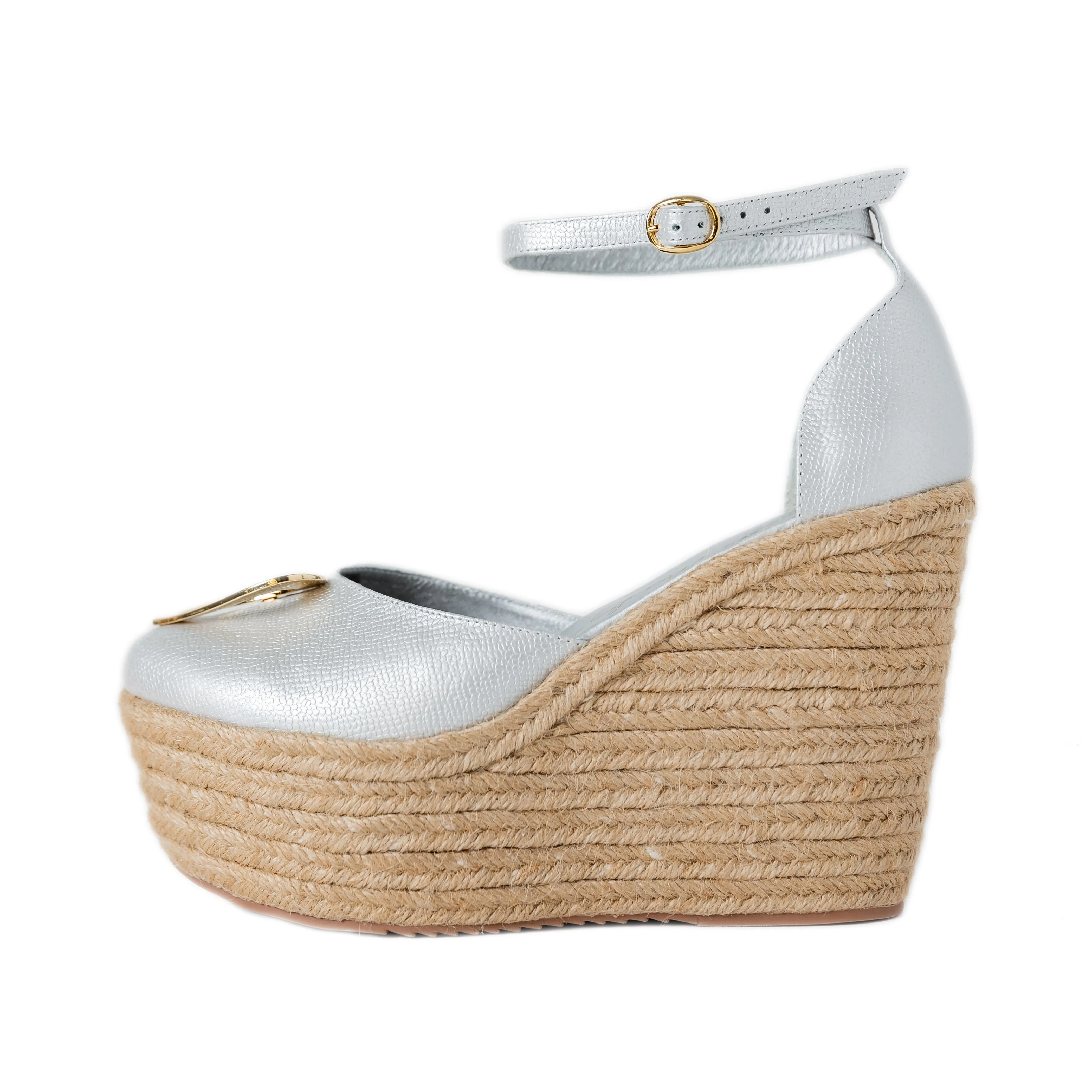 Love Espadrilles - Silver Dual