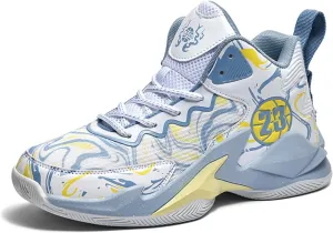 Men Basketball Shoes Fashion Athletic Sneakers Outdoor Sport Shoes Lightweight Volleyball Shoes Non Slip Basketball Shoes
