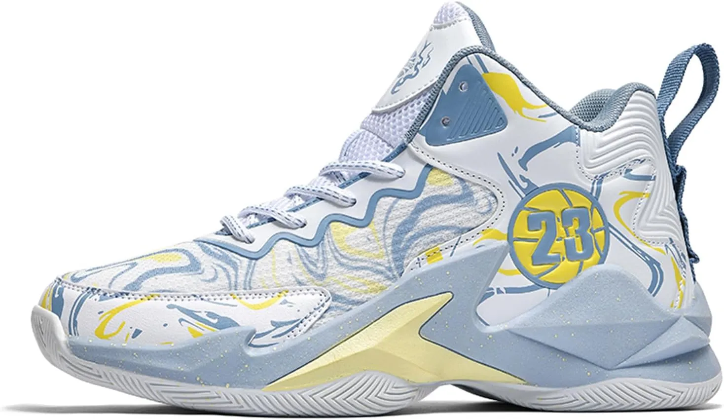 Men Basketball Shoes Fashion Athletic Sneakers Outdoor Sport Shoes Lightweight Volleyball Shoes Non Slip Basketball Shoes