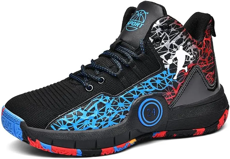 Men Women Basketball Shoes Walking Running Shoes Breathable Comfortable Sneakers for Adult
