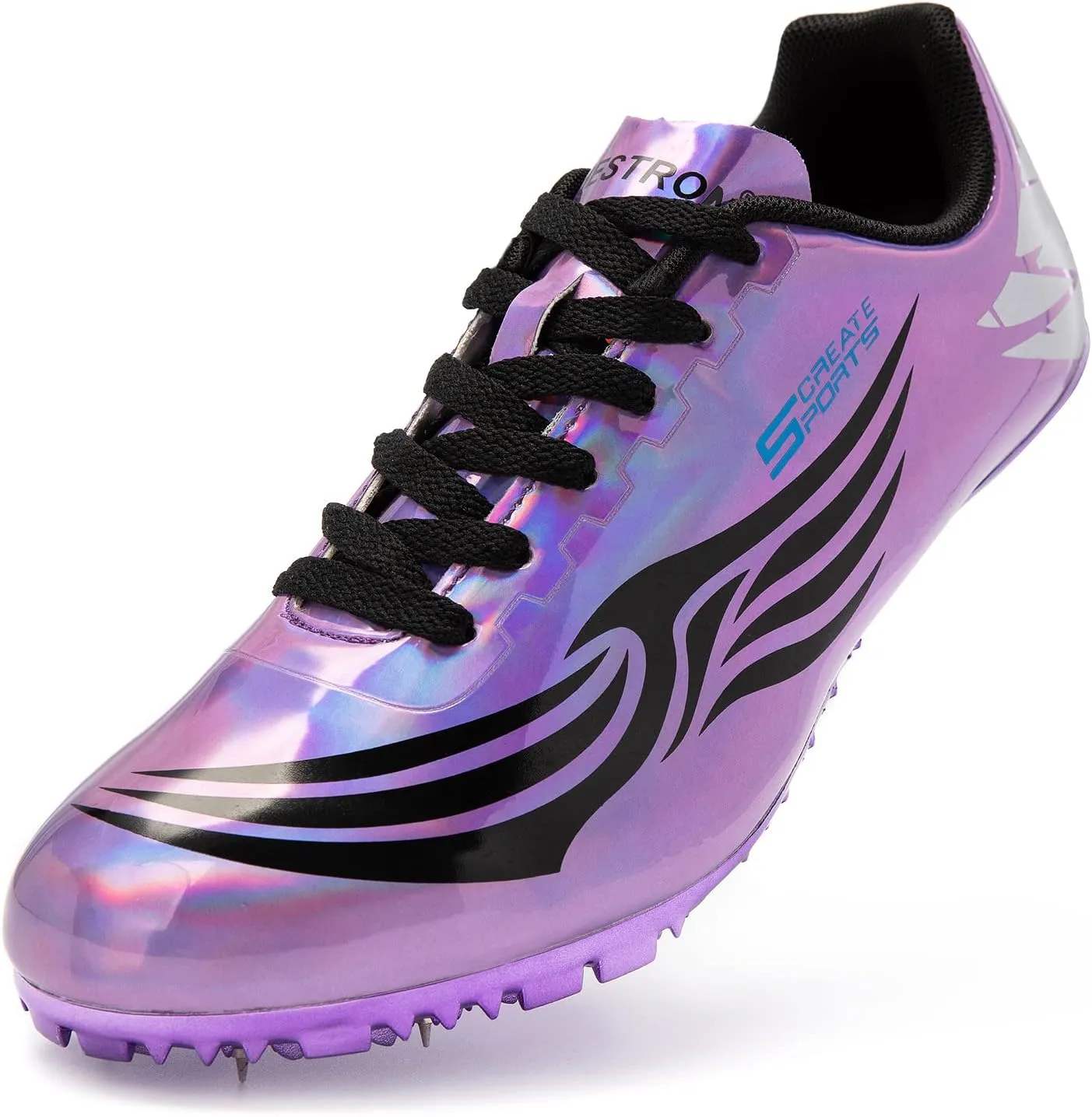 Men Women Kids Track and Field Shoes Professional Racing Running Sneakers Sprint Sport Shoes