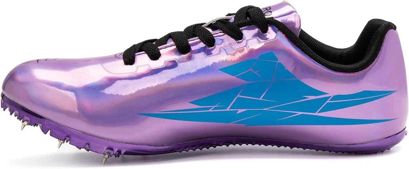 Men Women Kids Track and Field Shoes Professional Racing Running Sneakers Sprint Sport Shoes