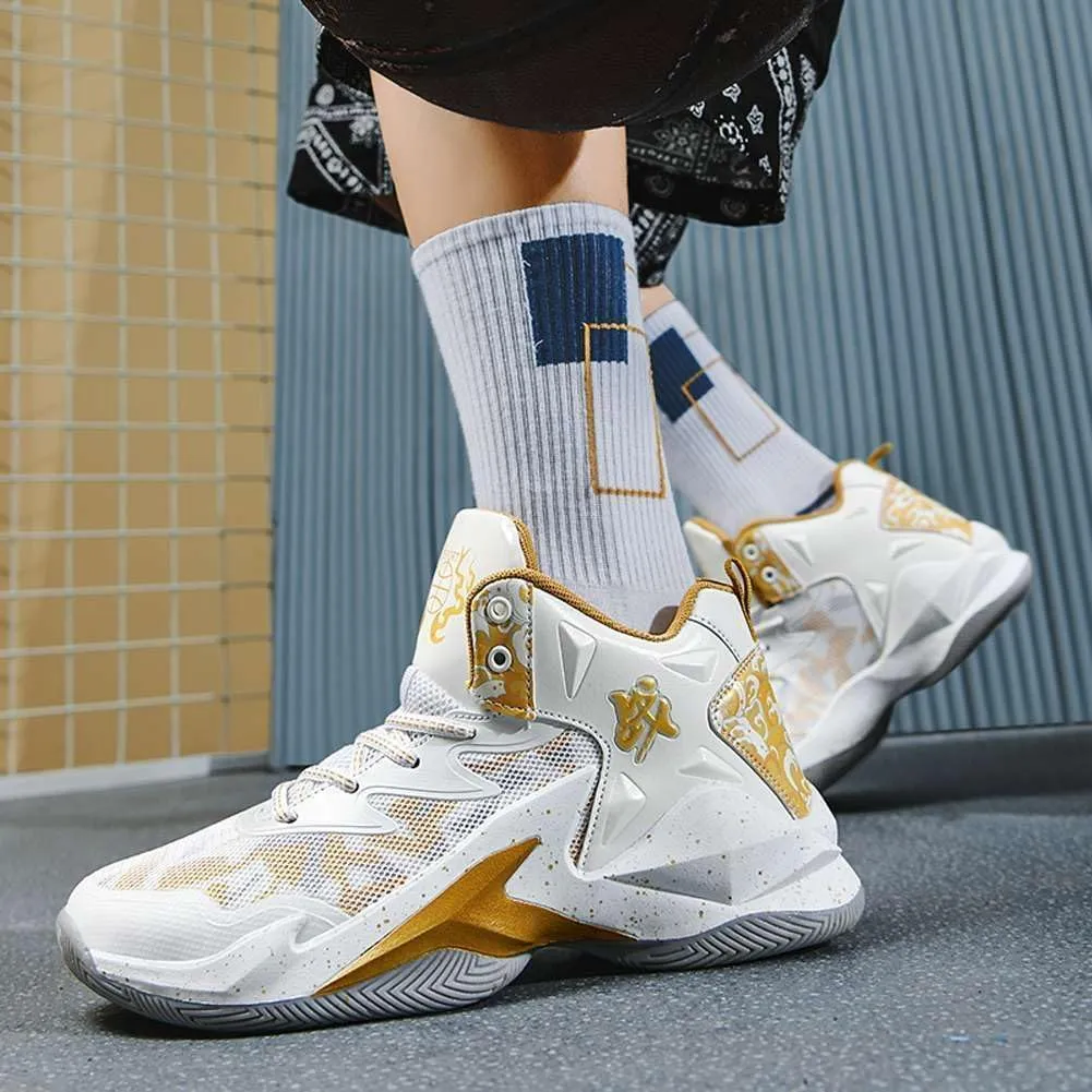 Men's Basketball Shoes, Couple Basketball Shoes, Fashionable Sports Shoes, Breathable, Non Slip Running Shoes