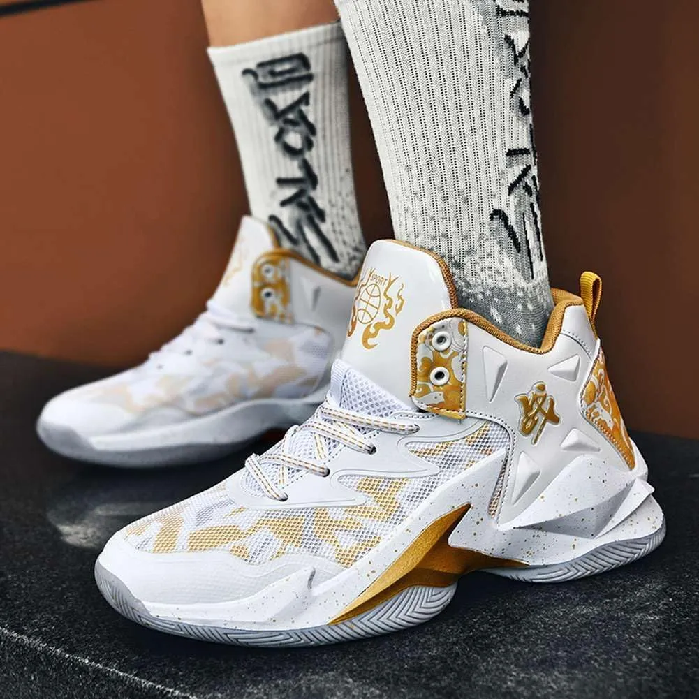 Men's Basketball Shoes, Couple Basketball Shoes, Fashionable Sports Shoes, Breathable, Non Slip Running Shoes