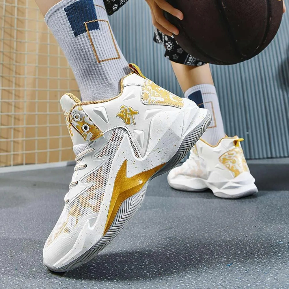 Men's Basketball Shoes, Couple Basketball Shoes, Fashionable Sports Shoes, Breathable, Non Slip Running Shoes