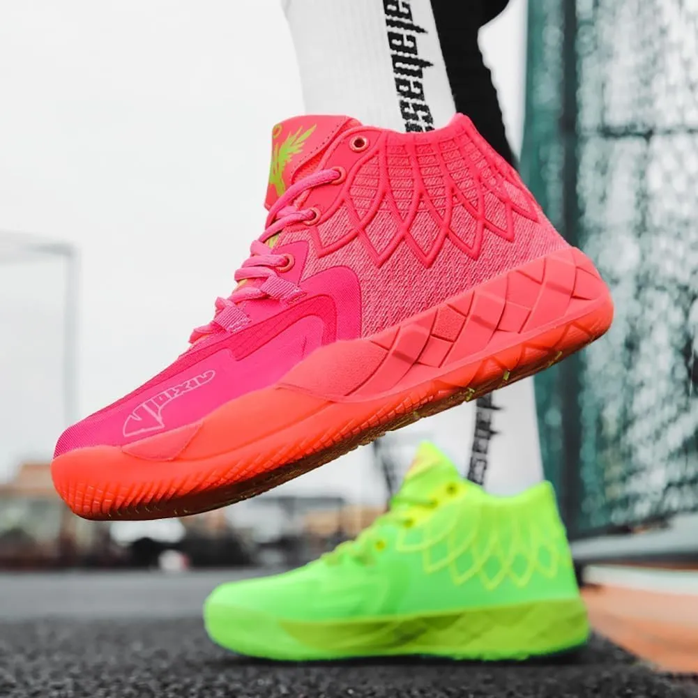 Men's Basketball Shoes, Couple Basketball Shoes, Fashionable Sports Shoes, Breathable, Non Slip Running Shoes