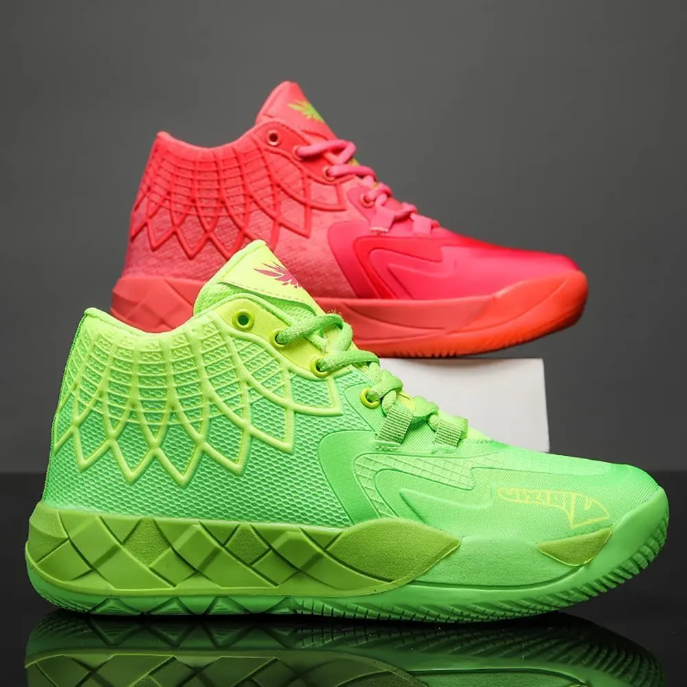 Men's Basketball Shoes, Couple Basketball Shoes, Fashionable Sports Shoes, Breathable, Non Slip Running Shoes