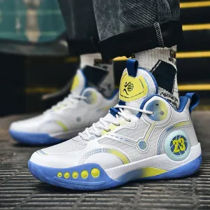 Men's Basketball Shoes Fashion Sports Shoes Breathable and Comfortable Basketball Shoes Anti Slip Basketball Shoes