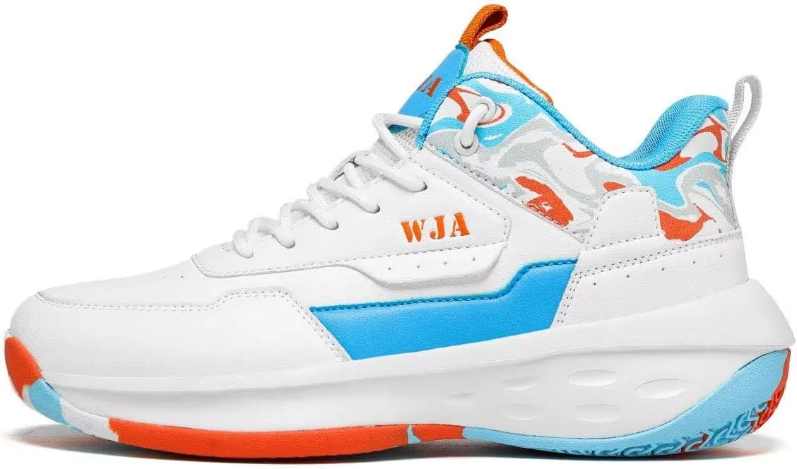 Men's Basketball Shoes Lightweight and Breathable Running Shoes Anti-Slip Outdoor Sports Shoes