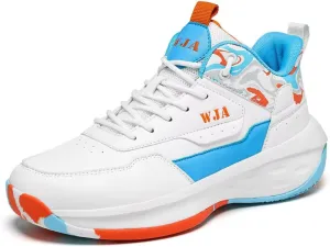 Men's Basketball Shoes Lightweight and Breathable Running Shoes Anti-Slip Outdoor Sports Shoes