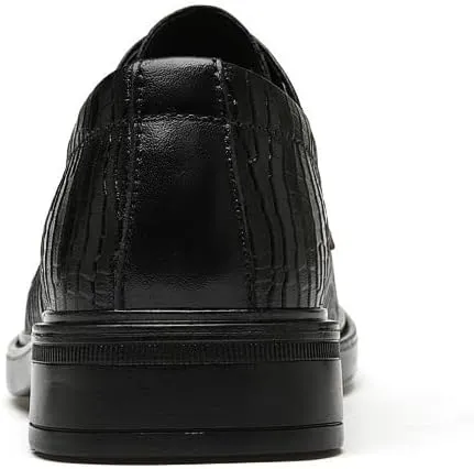 Men's Business Formal PU Shoes - Oxford Orthopedic Dress Sneakers, Walking Driving Loafers, Work Flats