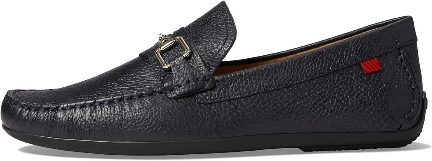 Mens Casual Comfortable Genuine Leather Driving Moccasins Classic Wall Street Fashion Buckle Loafer Slip On Breathable Driving Loafer