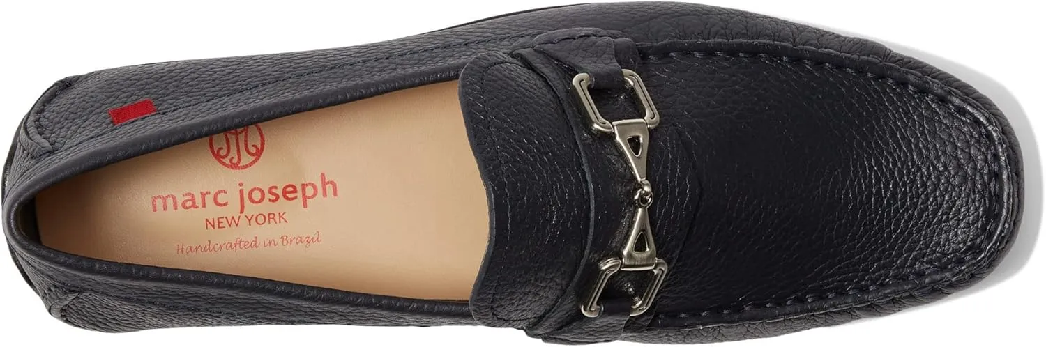 Mens Casual Comfortable Genuine Leather Driving Moccasins Classic Wall Street Fashion Buckle Loafer Slip On Breathable Driving Loafer