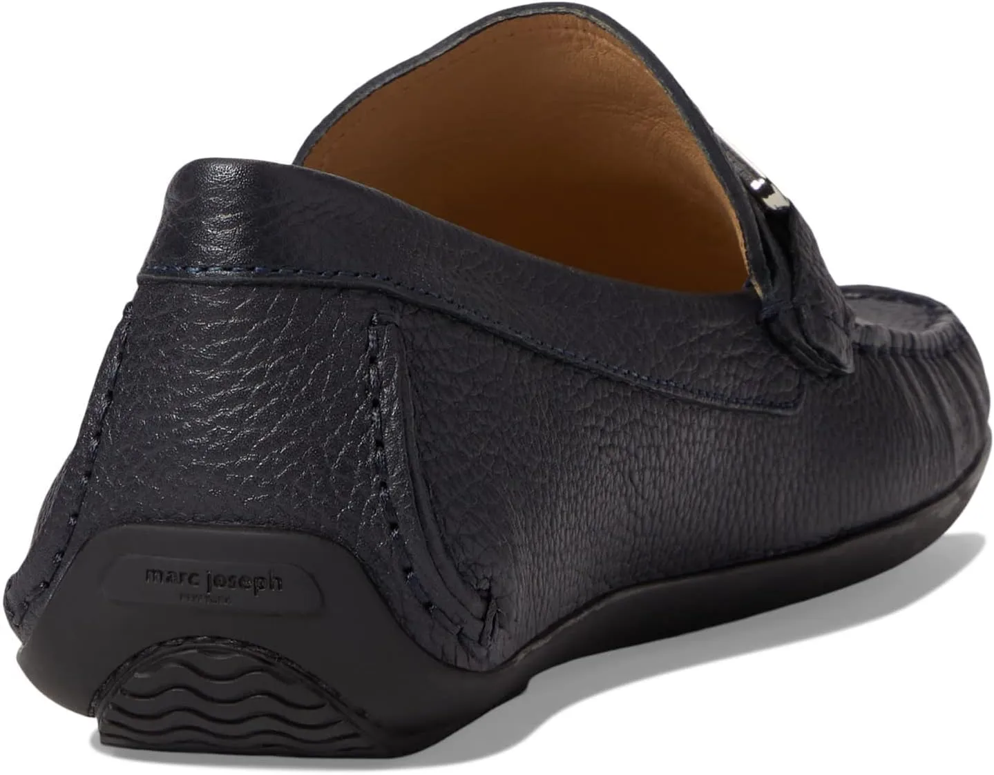 Mens Casual Comfortable Genuine Leather Driving Moccasins Classic Wall Street Fashion Buckle Loafer Slip On Breathable Driving Loafer