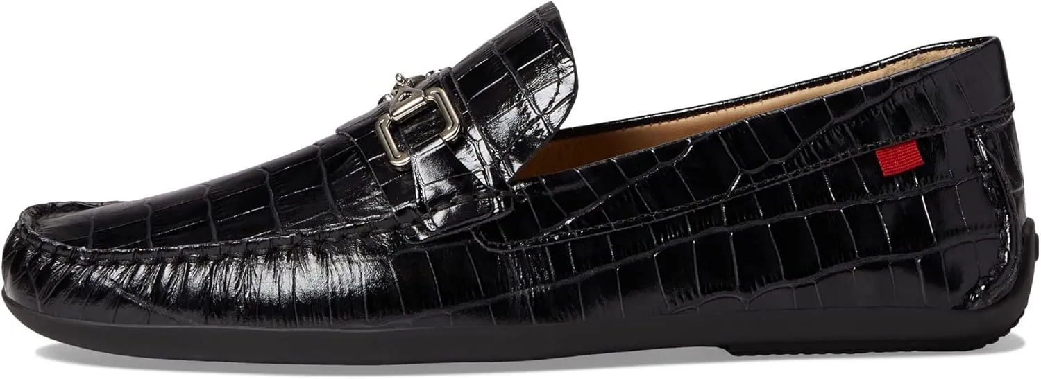 Mens Casual Comfortable Genuine Leather Driving Moccasins Classic Wall Street Fashion Buckle Loafer Slip On Breathable Driving Loafer