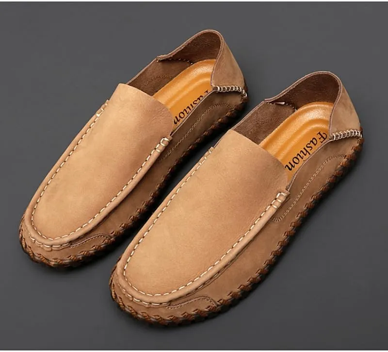 Men's Casual Loafers, Lightweight and Fashionable, Sewn Shoes, Suitable for Daily wear and Social Gatherings