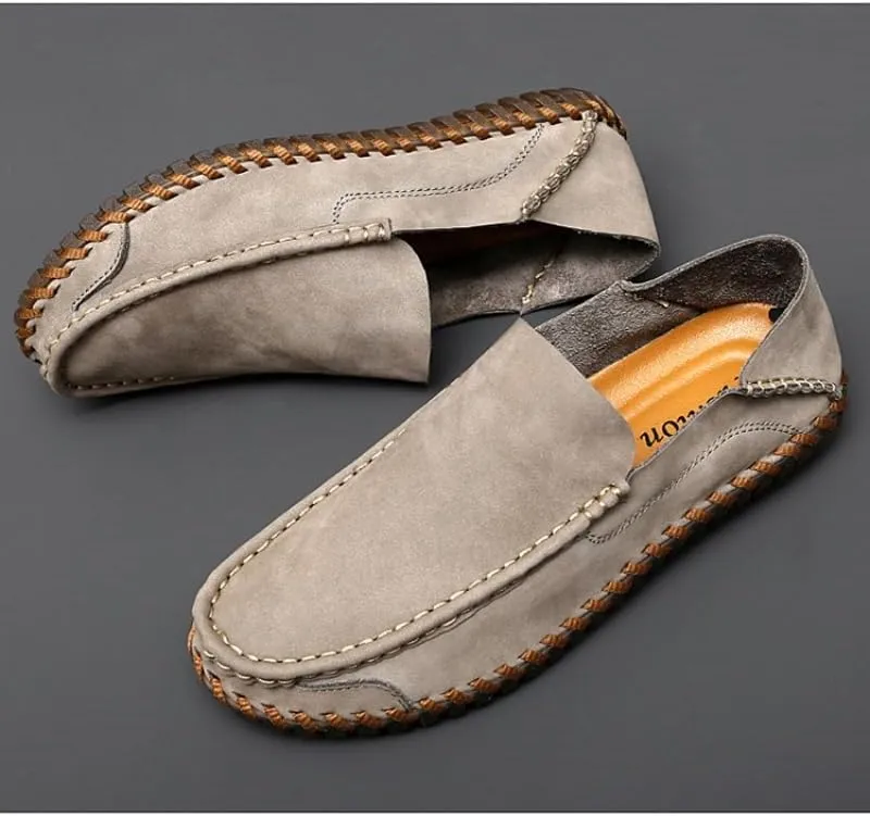 Men's Casual Loafers, Lightweight and Fashionable, Sewn Shoes, Suitable for Daily wear and Social Gatherings