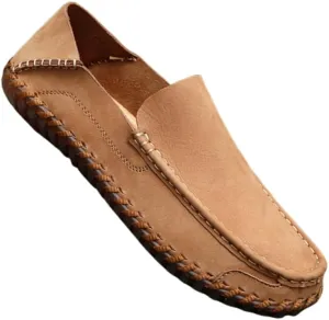 Men's Casual Loafers, Lightweight and Fashionable, Sewn Shoes, Suitable for Daily wear and Social Gatherings