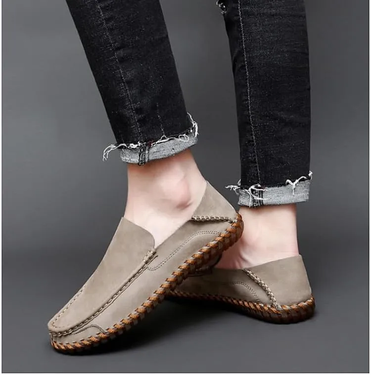 Men's Casual Loafers, Lightweight and Fashionable, Sewn Shoes, Suitable for Daily wear and Social Gatherings