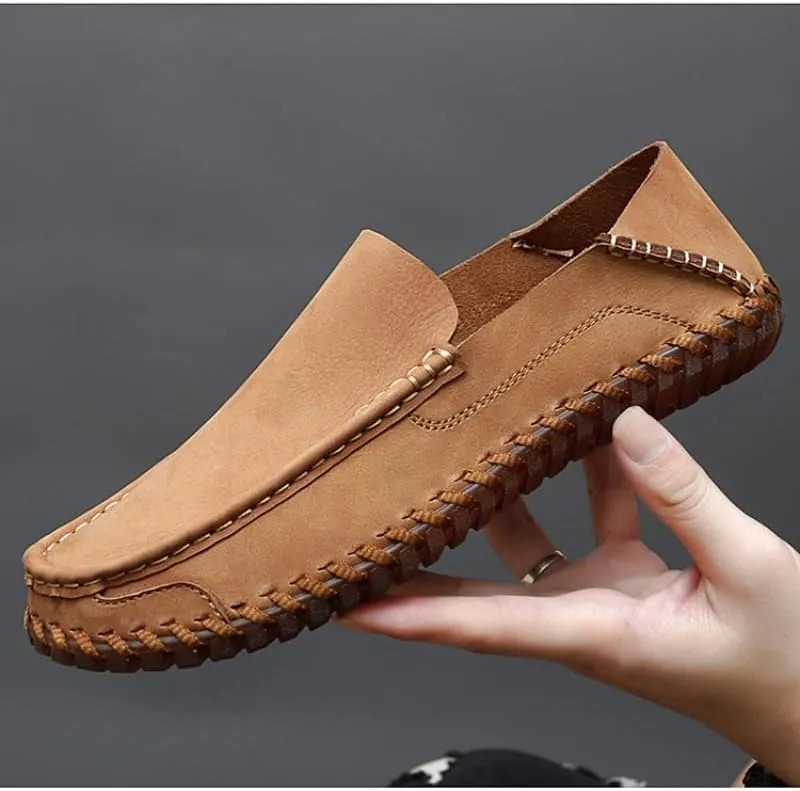 Men's Casual Loafers, Lightweight and Fashionable, Sewn Shoes, Suitable for Daily wear and Social Gatherings