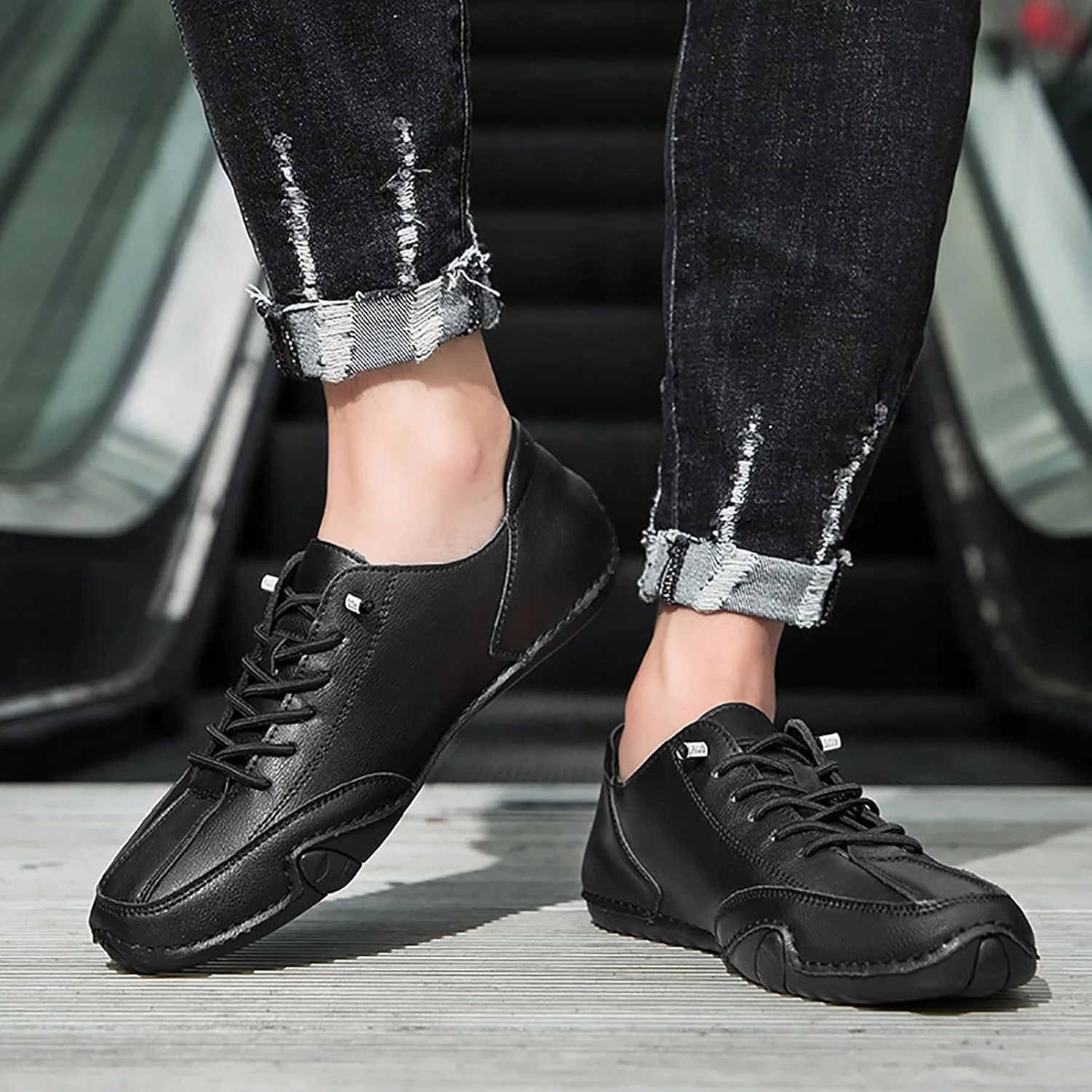 Men's Casual Shoes Everyday Wear Stylish Design with Durable Upper Perfect Relaxing Comfortable Flat Sole Yacht Shoes
