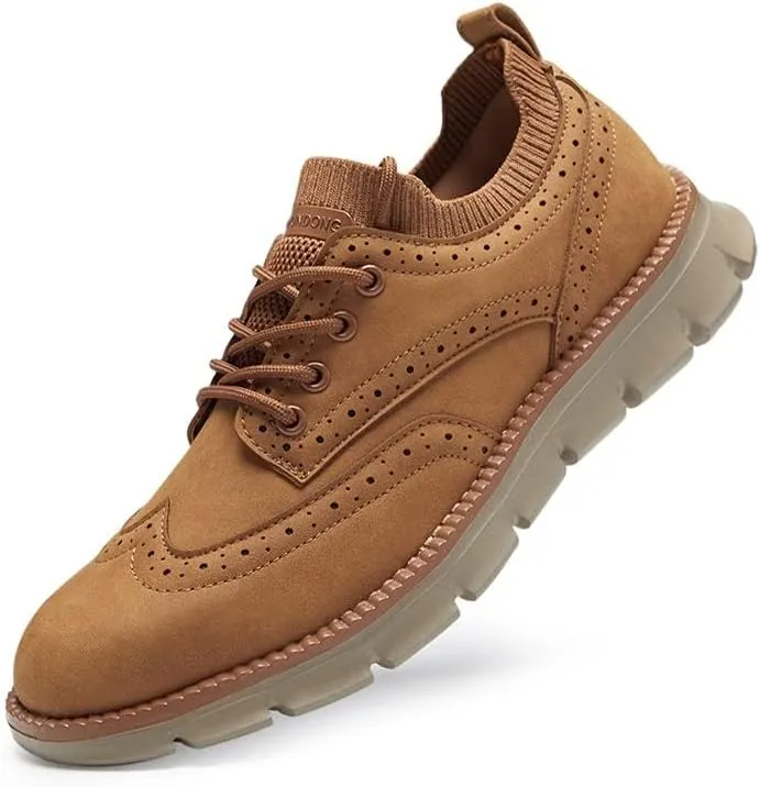 Mens Dress Shoes Business Sneakers Casual Shoes Brogue Oxford Shoes for Men
