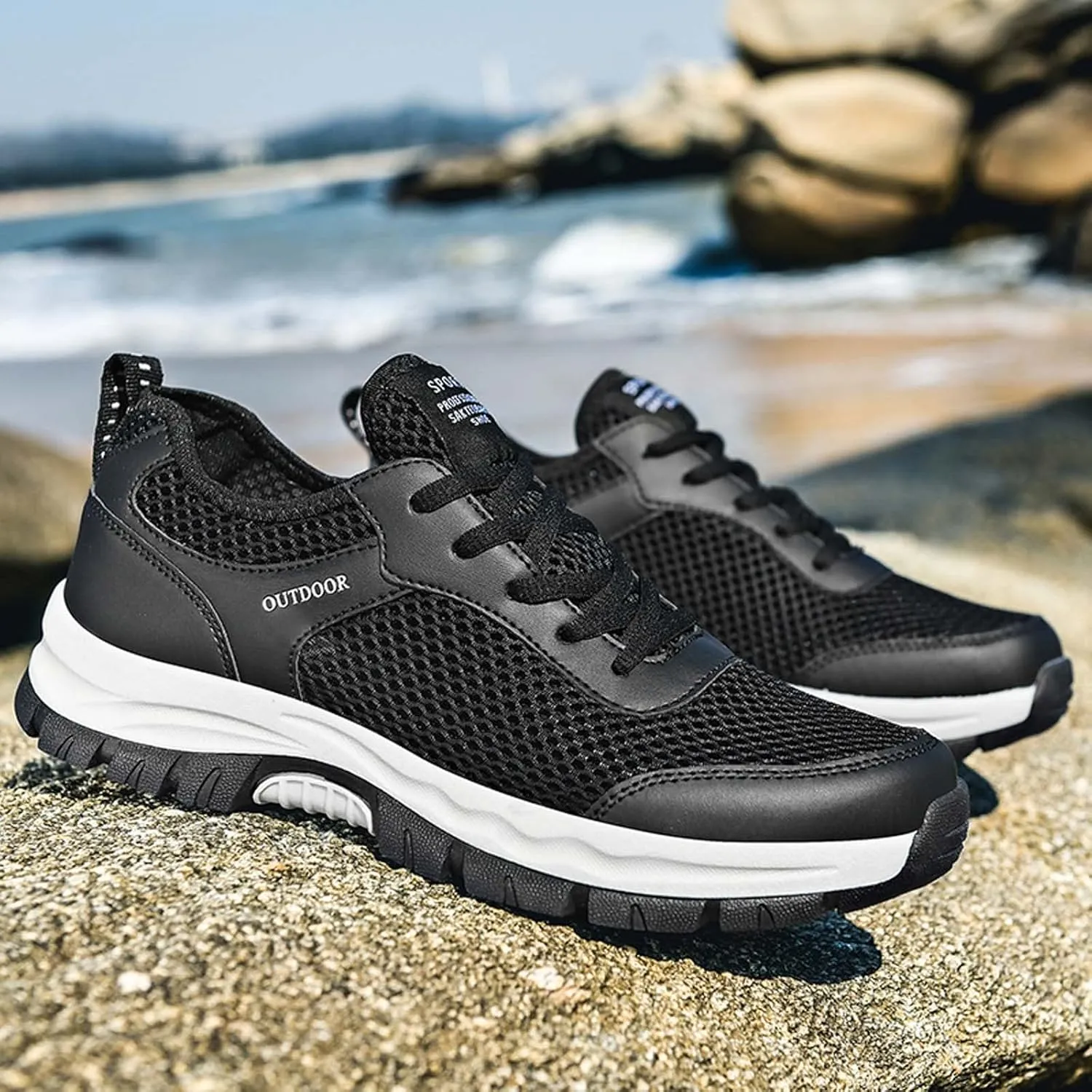 Men's Fashion Sneakers Shoes Shoes Casual Sports Trend Men's Running Outdoor Hiking Fashion