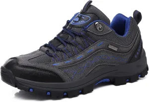 Men's Hiking Shoes, Hunting Shoes, Outdoor, Breathable, Lightweight, Hiking, Off-Road (Color : Dark Gray, Size : 8)