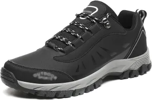 Men's Hiking Shoes, Men's Shoes, Low-Top, Leisure, Hiking, Sports, Travel, Wilderness (Color : Black, Size : 7)
