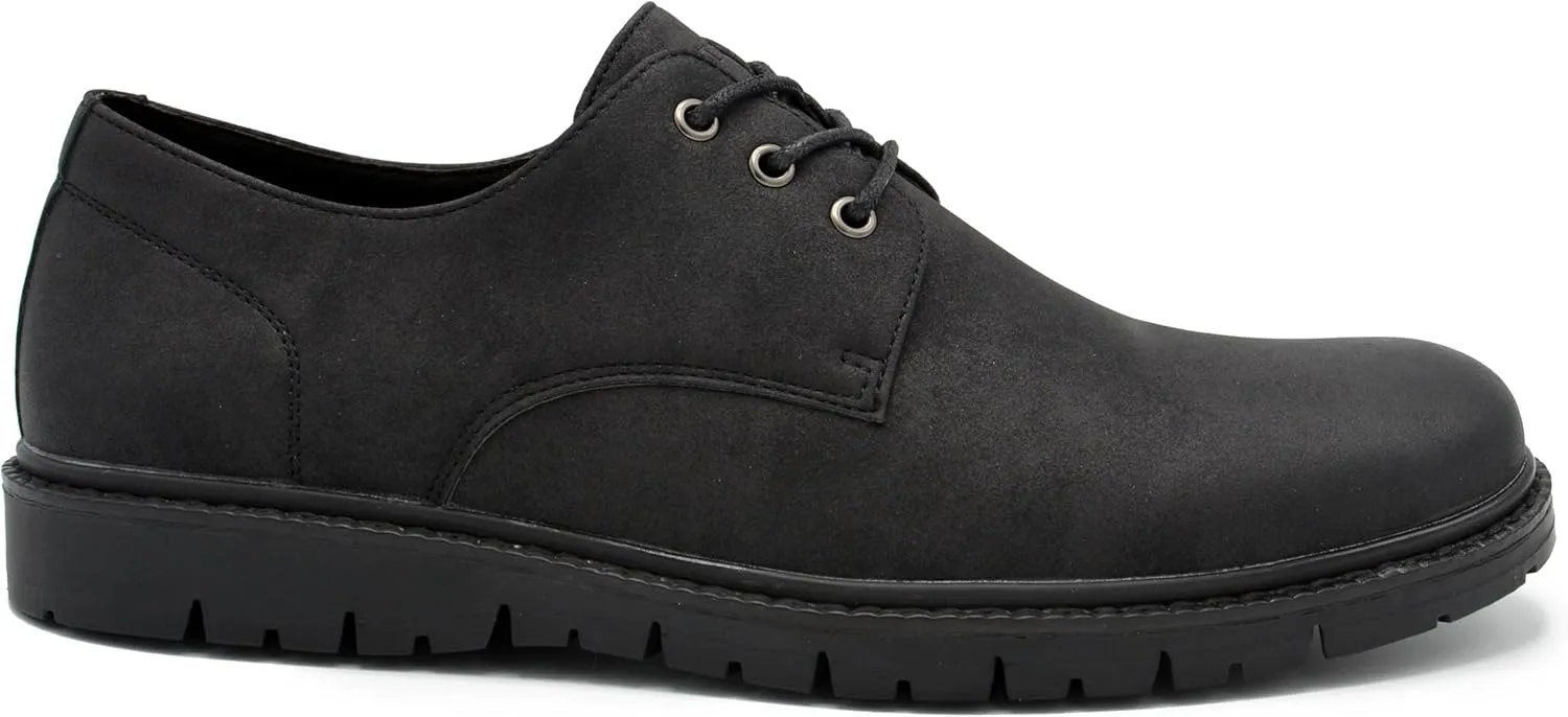 Mens Oxford Shoes, Genuine Leather Lace Up Formal Shoe, Comfortable, Stylish, Available in Sizes 8-14