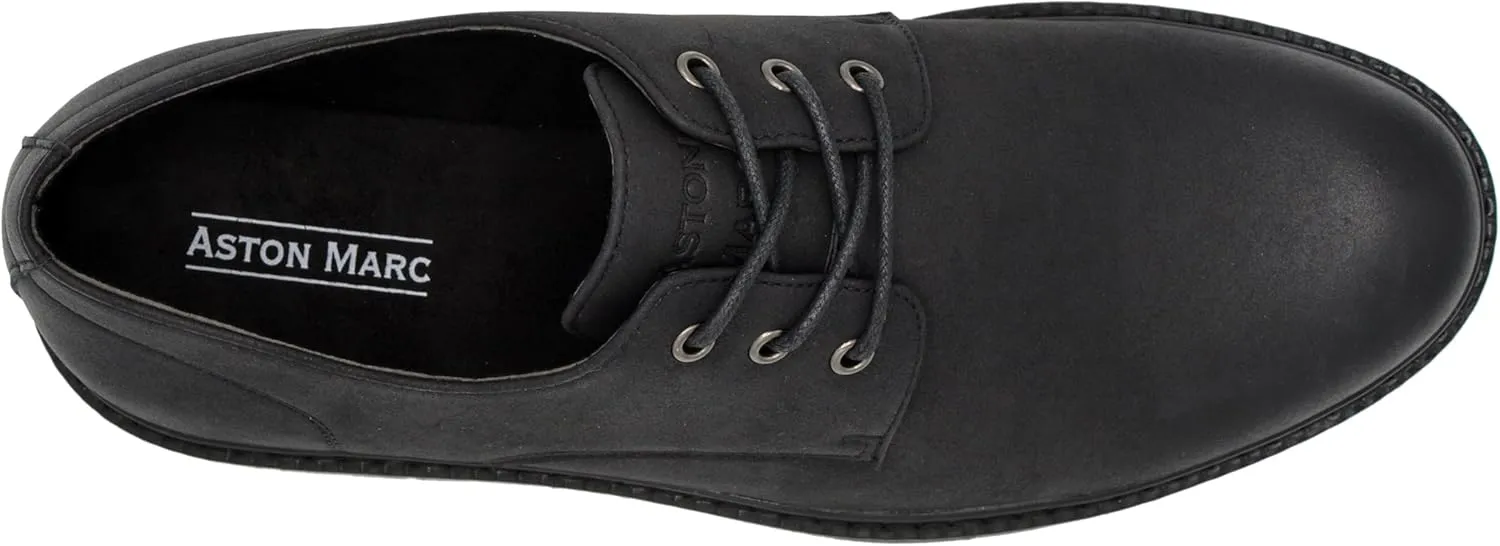 Mens Oxford Shoes, Genuine Leather Lace Up Formal Shoe, Comfortable, Stylish, Available in Sizes 8-14