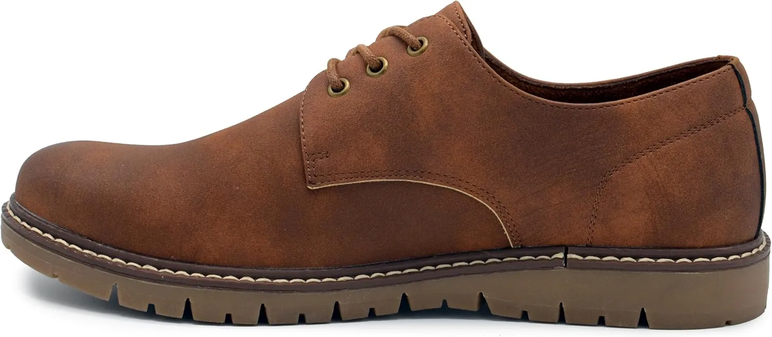 Mens Oxford Shoes, Genuine Leather Lace Up Formal Shoe, Comfortable, Stylish, Available in Sizes 8-14