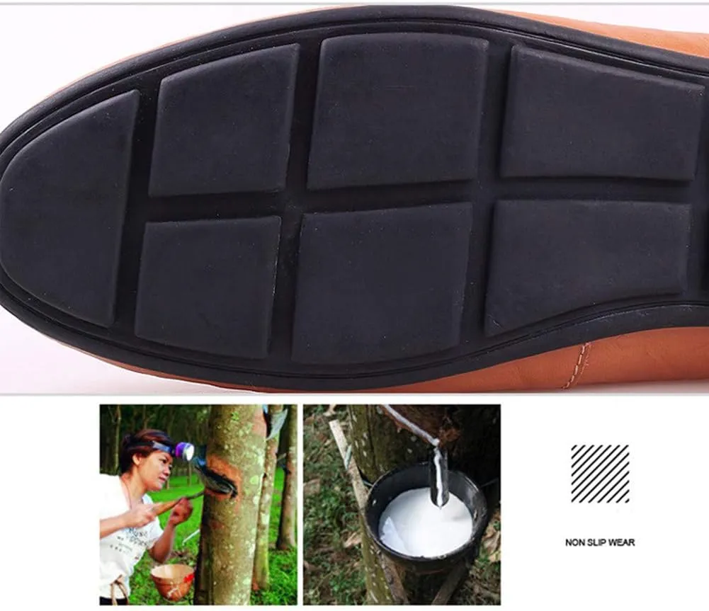 Men's Penny Loafers Moccasin Driving Shoes Slip On Flats Boat Shoes