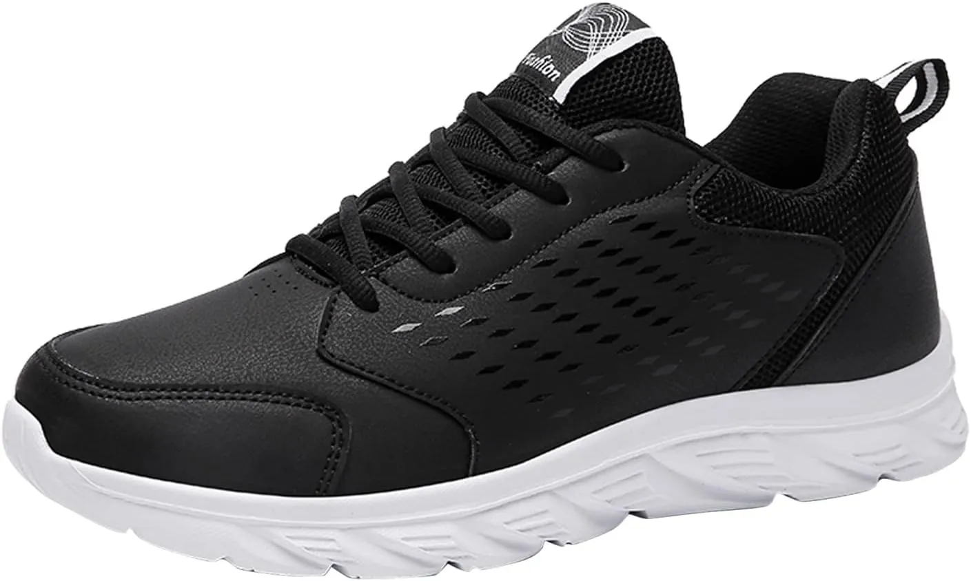 Mens Shoes Casual Leather Lace Up Solid Color Casual Fashion Simple Shoes Running Shoes Men's Suede Classic Sneaker