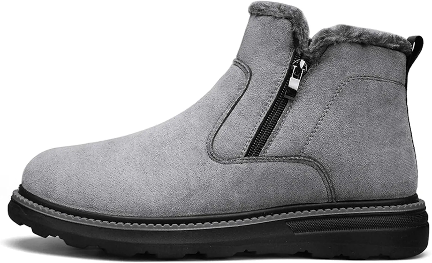 Men's Snow Boots - Winter Hiking Boots - Outdoor Non-Slip Casual Walking Sneakers