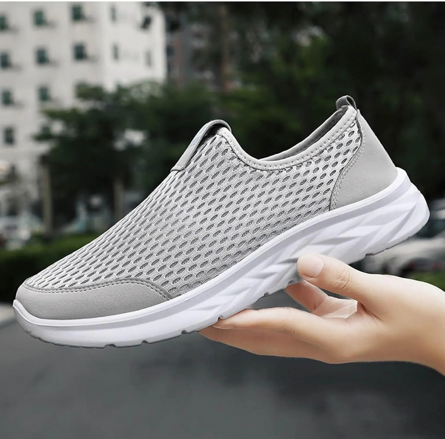 Mens Tennis Shoes Men's Running Shoes Lightweight Breathable Walking Shoes Non Slip Sneakers Mesh Casual Sports Shoes