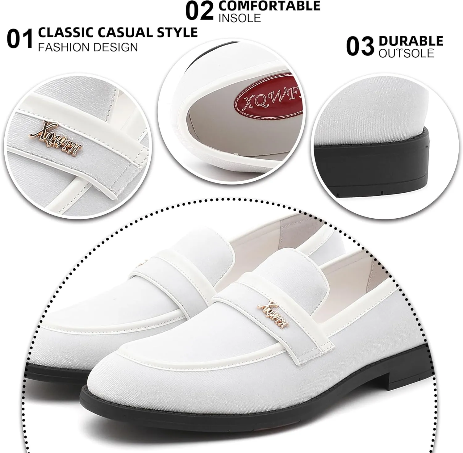 Mens Velvet Loafers, Men's Fashion Mens Dress Shoes Classic Loafers for Wedding Party Penny Dancing,Slip-On Flats Smoking Slippers Prom