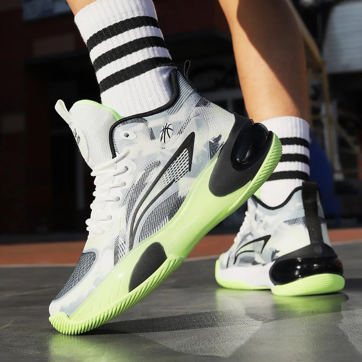 Mens Womens Basketball Shoes Fashion Sneakers Athletic Comfortable Lightweight Non Slip Outdoor Sport Shoe