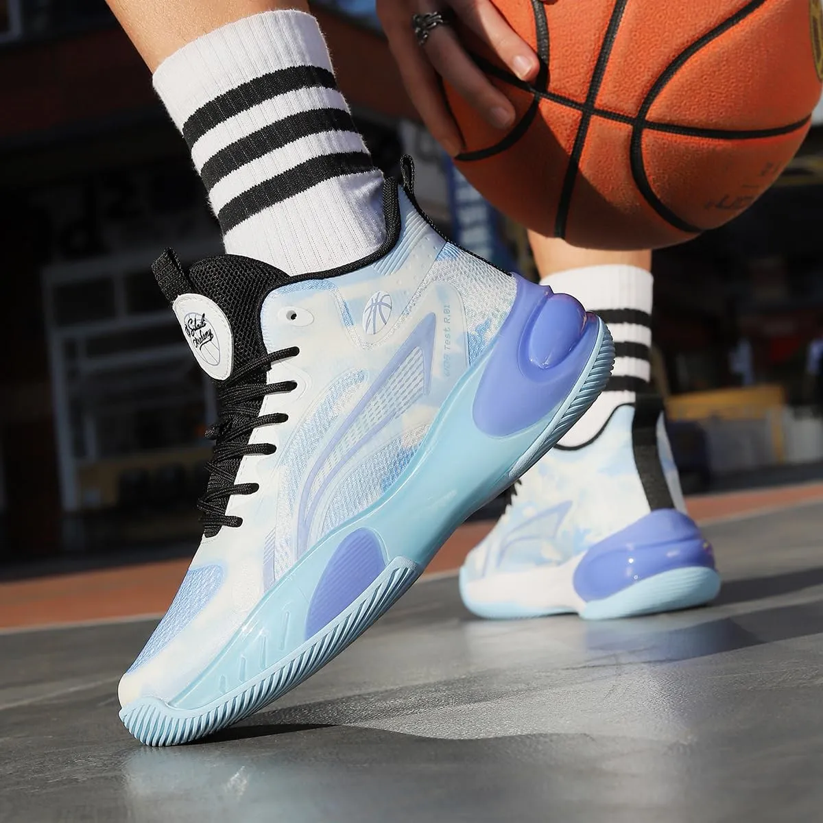 Mens Womens Basketball Shoes Fashion Sneakers Athletic Comfortable Lightweight Non Slip Outdoor Sport Shoe