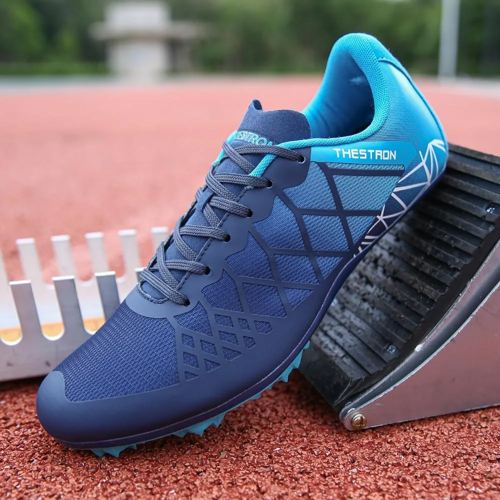 Mens Womens Boys Girls Spikes Athletics Racing Running Shoes Track and Field Sneaker 