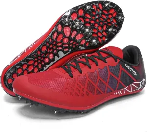 Mens Womens Boys Girls Spikes Athletics Racing Running Shoes Track and Field Sneaker 