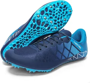 Mens Womens Boys Girls Spikes Athletics Racing Running Shoes Track and Field Sneaker 