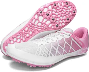 Mens Womens Boys Girls Spikes Athletics Racing Running Shoes Track and Field Sneaker 