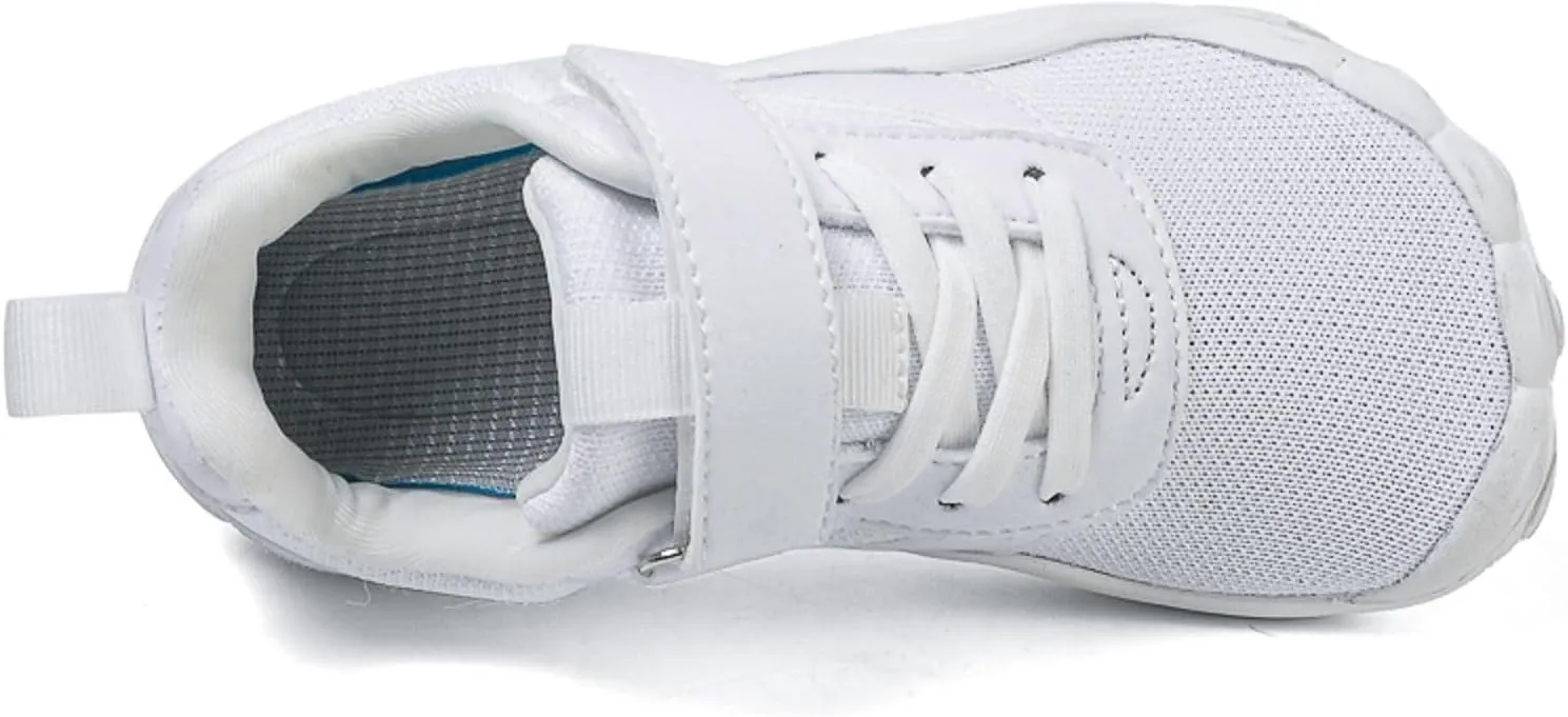Mesh Breathable Sneakers for Childrens No Lace Outdoor Running Sport Shoes Kids Boys Girls Non Slip Lightweight Shoes