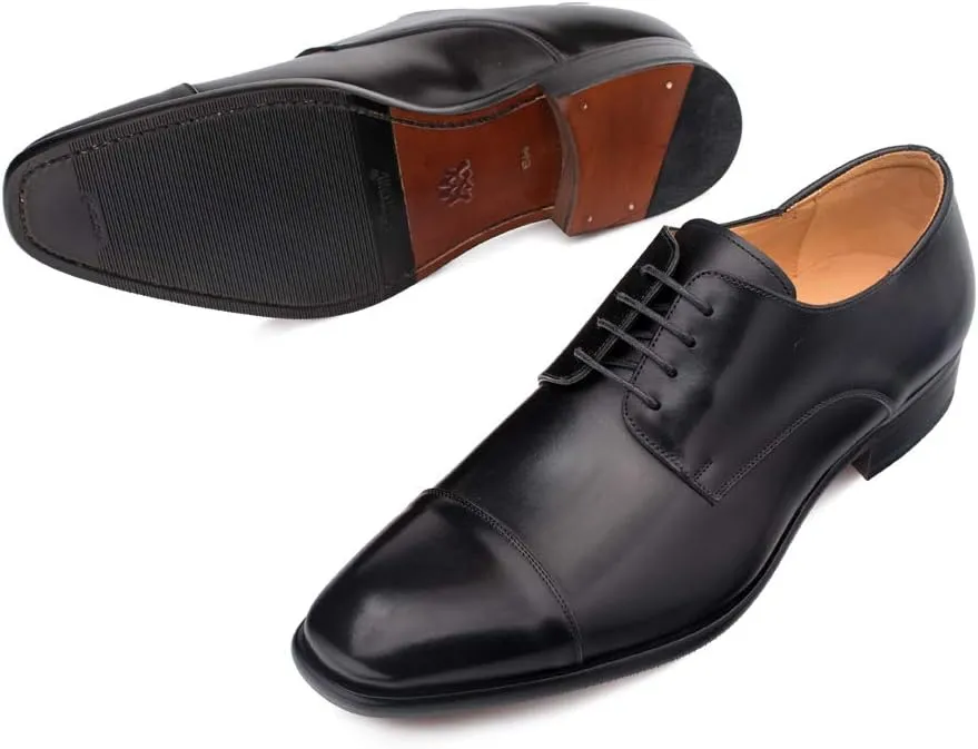 Mezlan Republic - Mens Luxury Dress Shoes - European Calfskin with Hand Finishes - Handcrafted in Spain - Medium Width