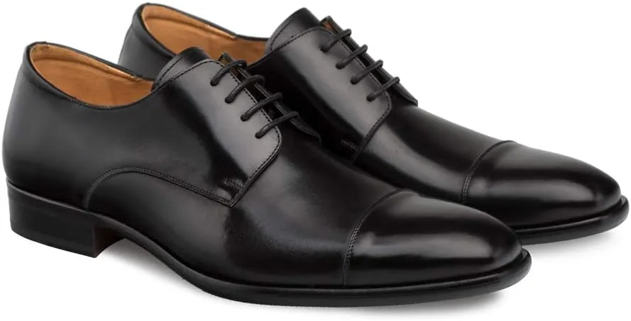Mezlan Republic - Mens Luxury Dress Shoes - European Calfskin with Hand Finishes - Handcrafted in Spain - Medium Width